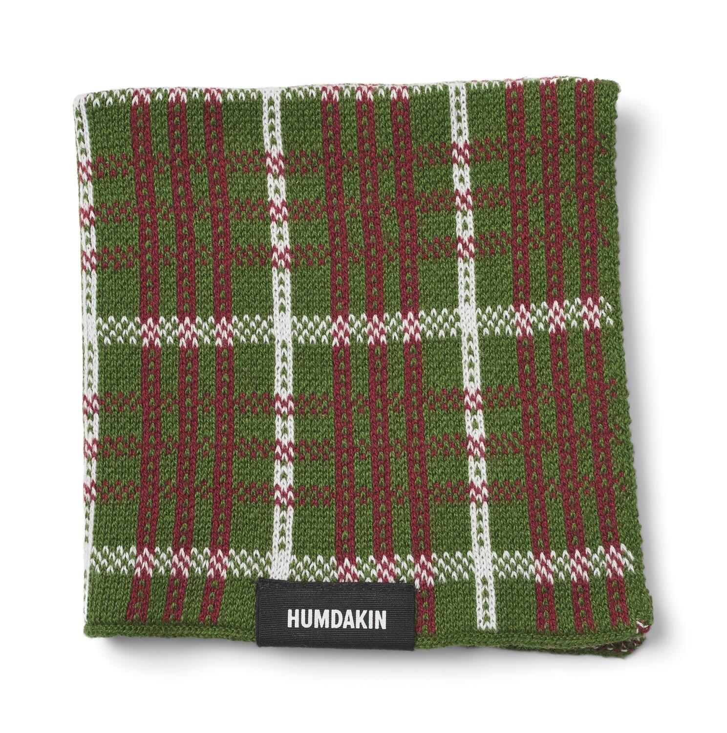 Strikket karklud - Festive Forest